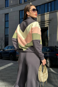 Костюм 2-ка из трикотажа в спортивном стиле GO F3025/30-03 - фото 4