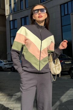 Костюм 2-ка из трикотажа в спортивном стиле GO F3025/30-03 - фото 3