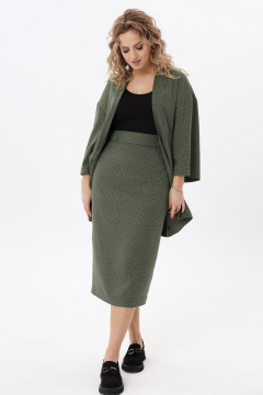 Юбка-карандаш из плательной ткани с высокой посадкой Angelina & Сo 981 - фото 4