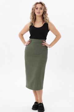 Юбка-карандаш из плательной ткани с высокой посадкой Angelina & Сo 981 - фото 2