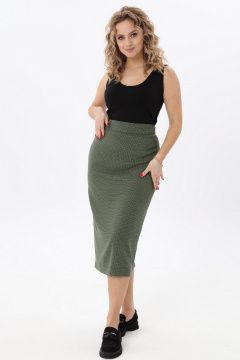 Юбка-карандаш из плательной ткани с высокой посадкой Angelina & Сo 981 - фото 1