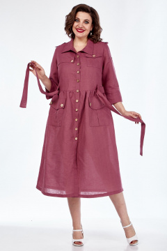 Платье Celentano lite 5018.2 малиновый - фото 2