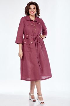 Платье Celentano lite 5018.2 малиновый - фото 1