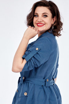 Платье Celentano lite 5018.2 синий - фото 4