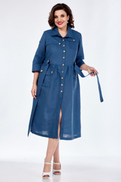 Платье Celentano lite 5018.2 синий - фото 2