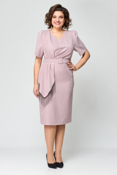 Платье ANASTASIA MAK 1172 пыльная_роза - фото 3