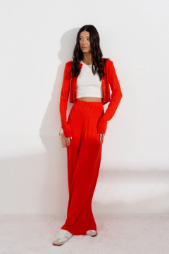 Демисезонный комплект из джемпера и брюк из эластичной ткани ANNETE A4198 - фото 1