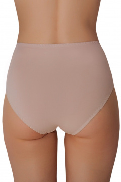 Трусы с кружевной отделкой и средней линией талии ЛЕДИ ГРАНД 191167 серебристый_пион - фото 3