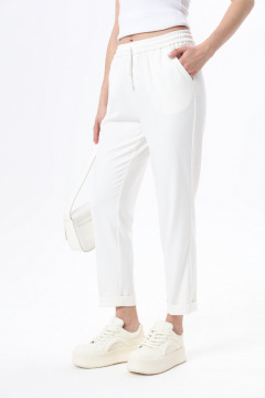 Зауженные брюки спортивного стиля с эластаном LM 1432 - фото 3