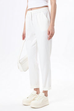 Зауженные брюки спортивного стиля с эластаном LM 1432 - фото 2