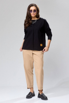 Джемпер Bliss 8069 черный - фото 4