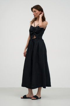 Летний сарафан с регулируемыми бретелями и вытачками Art Ribbon M1023P - фото 2