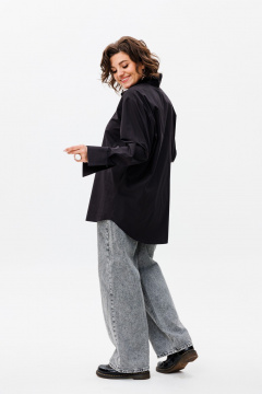 Рубашка Anelli 1203.1 черный - фото 2