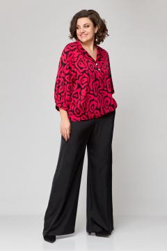 Демисезонный костюм-двойка с рубашкой и брюками Danaida 2209 - фото 1