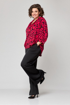 Демисезонный костюм-двойка с рубашкой и брюками Danaida 2209 - фото 3