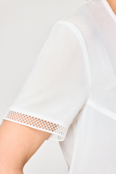 Блуза, брошь, рубашка Algranda А3983-4 - фото 4