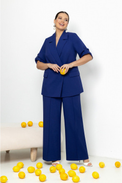 Брюки, жакет Lissana 4869 индиго - фото 4