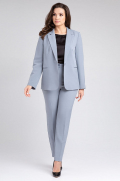 Брюки, жакет IVARI 10403/1 серый - фото 2