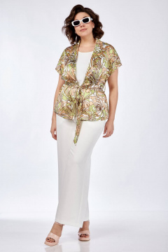 Комплект блуза с коротким рукавом и широкие брюки на лето Matini 1.1768 - фото 1