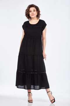 Платье А-силуэта с кружевными вставками для летних дней Jurimex 3099 - фото 3