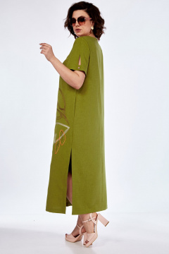 Платье с нагрудными вытачками и дизайнерской вышивкой Jurimex 3080-2 - фото 2