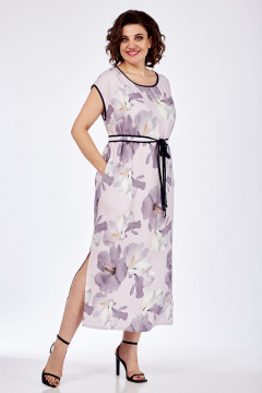Платье с длинным рукавом и съемным поясом для летнего гардероба Jurimex 3101 - фото 1