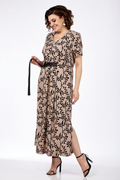 Платье А-силуэта из плательной вискозы с кружевом Jurimex 3103 - фото 3