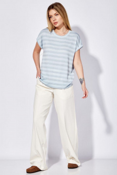 Футболка Nova Line 20827 голубой - фото 3