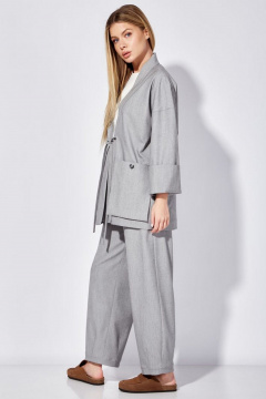 Брюки Nova Line 40155 серый - фото 5