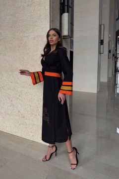 Платье-кимоно из текстиля для повседневной носки Pavlova 159 - фото 5