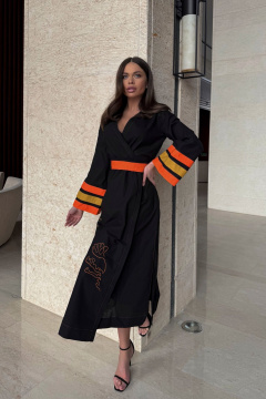 Платье-кимоно из текстиля для повседневной носки Pavlova 159 - фото 2