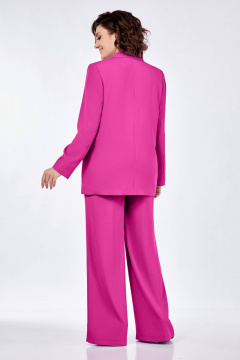 Блуза, брюки, жакет Ольга Стиль С-841 фуксия - фото 2