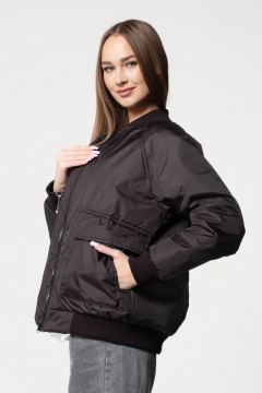 Демисезонная куртка на каждый день черная MT.Style 216250129 - фото 5