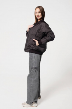 Демисезонная куртка на каждый день черная MT.Style 216250129 - фото 4