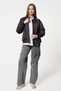 Демисезонная куртка на каждый день черная MT.Style 216250129 - фото 3