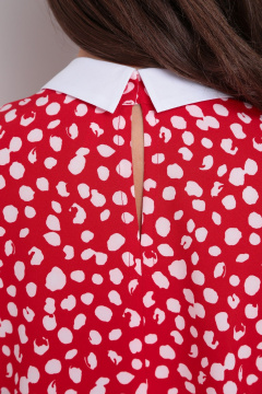 Демисезонная блуза свободного кроя из вискозы Modema м.735/4 - фото 3