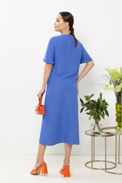 Жакет, юбка Lissana 4891 оттенок_синего - фото 5