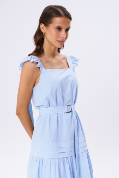 Сарафан KaVaRi 1081 голубой - фото 5