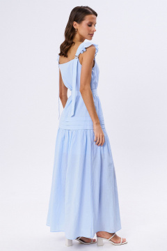 Сарафан KaVaRi 1081 голубой - фото 2