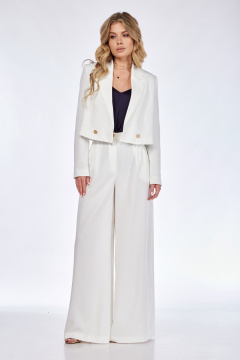 Брюки и жакет из костюмной ткани на лето, свободного силуэта Takka Plus 24-229 - фото 3