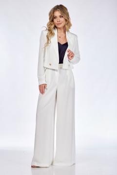 Брюки и жакет из костюмной ткани на лето, свободного силуэта Takka Plus 24-229 - фото 2