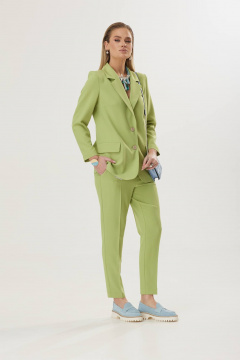 Брюки, жакет Твой имидж 1830 лайм - фото 4