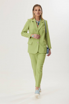 Брюки, жакет Твой имидж 1830 лайм - фото 2