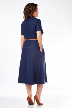 Платье VI ORO VR-1132 синий - фото 5