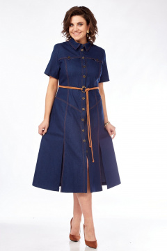 Платье VI ORO VR-1132 синий - фото 1