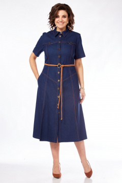 Платье VI ORO VR-1132 синий - фото 3