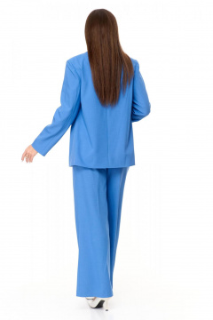 Трикотажный деловой костюм 3 предмета: жакет, брюки, жилет Nadin 2143 /3 - фото 3