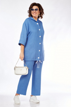 Брюки, бомбер, топ VI ORO VR-1128 деним - фото 5