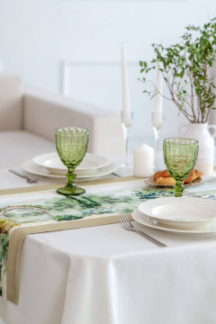 Дорожка на стол с водо- и грязеотталкивающей обработкой Listelle 314702 - фото 4