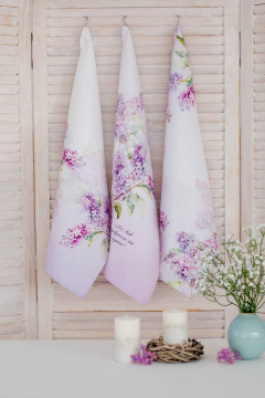 Полотенце хлопковое набор АРОМАТ СИРЕНИ 3 шт Listelle 414201 - фото 2